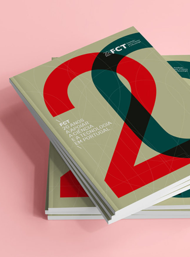 Design Editorial para o livro dos 20 anos de trabalho da FCT. Design Editorial para o livro dos 20 anos de trabalho da FCT.
